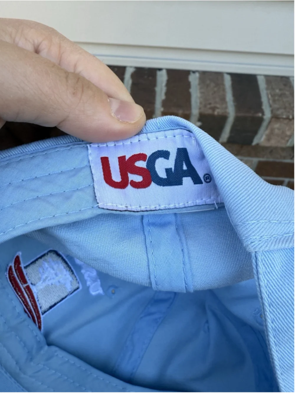 US OPEN 2019 PEBBLE BEACH GOLF HAT USGA LIGHT BLUE ON SIZE